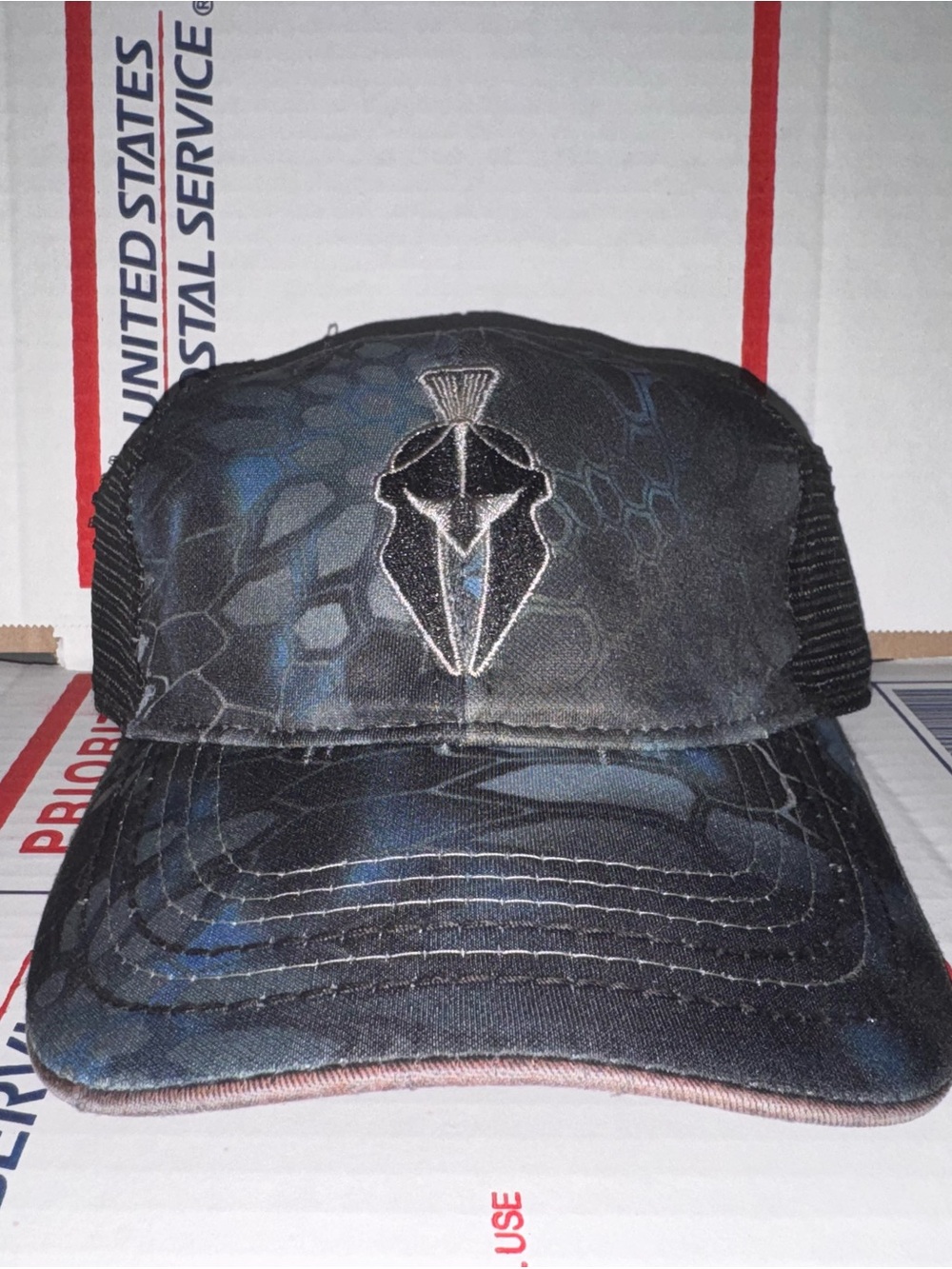 Spartan logo Kryptek brand Mesh Trucker Hat mesh baseball cap 🧢